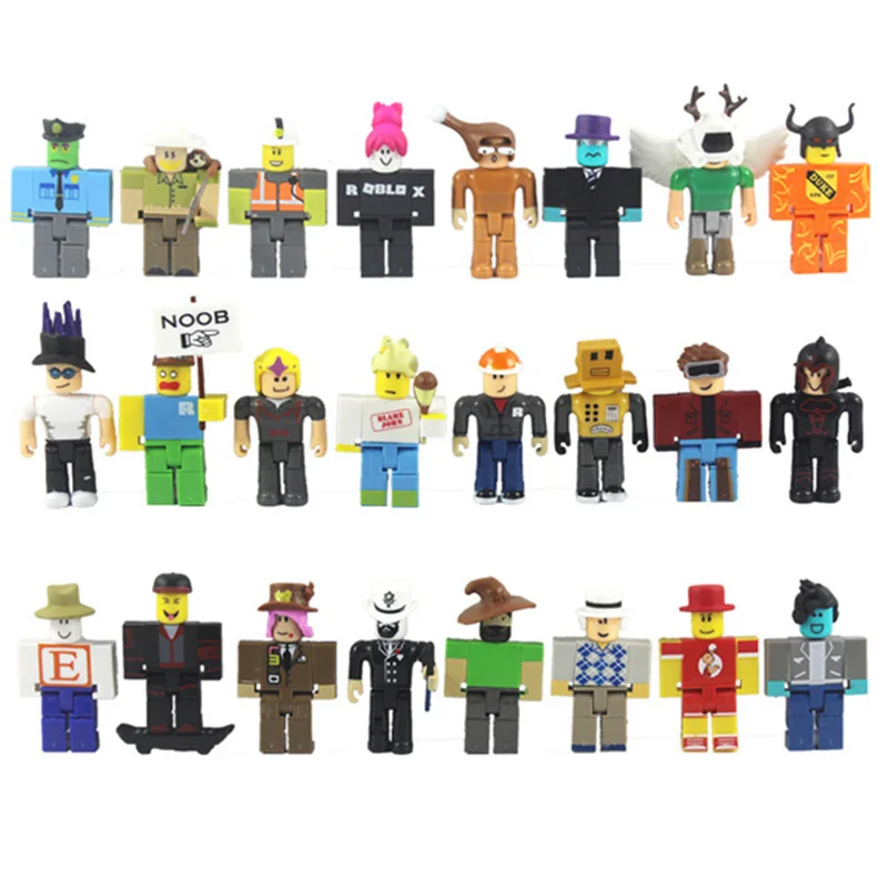 24pcs Set Roblox Jugetes Game Figma Oyuncak Action Figure Toys with Weapons Kid Roblox Models Birthday Gift Collection Ornaments
24pcs Set Roblox Jugetes Game Figma Oyuncak Action Figure Toys with Weapons Kid Roblox Models Birthday Gift Collection Ornaments