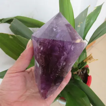 509g RARE !!! AAA+Natural Brazil Amethyst Quartz Crystal Point Single Terminated Crystal Wand Polished Reiki Healing
509g RARE !!! AAA+Natural Brazil Amethyst Quartz Crystal Point Single Terminated Crystal Wand Polished Reiki Healing