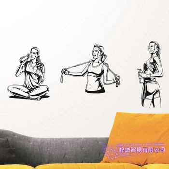 Gril Dumbbell Muscle Fitness Club Decal Gym Sticker Decor Posters Vinyl Decoracion Wall Decals Decor Mural Car Gym Sticker
Gril Dumbbell Muscle Fitness Club Decal Gym Sticker Decor Posters Vinyl Decoracion Wall Decals Decor Mural Car Gym Sticker