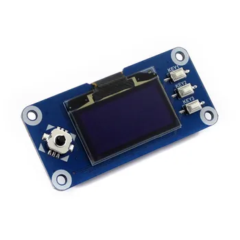1.3inch OLED Display HAT for Raspberry Pi 128x64 Pixels SPI/I2C Interface Compatible with Raspberry Pi 3B/3B+/Zero/Zero W
1.3inch OLED Display HAT for Raspberry Pi 128x64 Pixels SPI/I2C Interface Compatible with Raspberry Pi 3B/3B+/Zero/Zero W