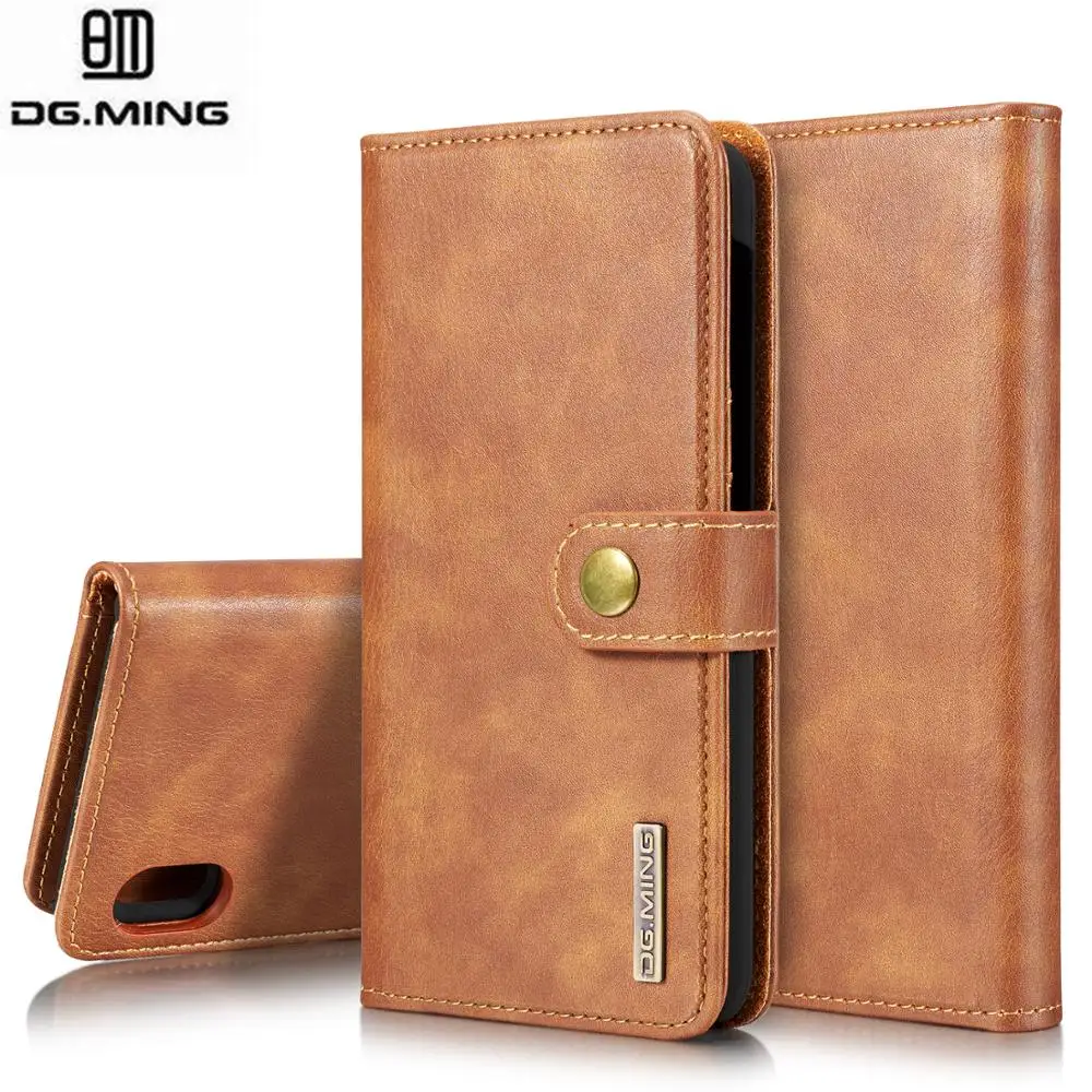 DG Ming Cowhide Leather Card Slots Wallet Magnetic Detachable Case Cover for Samsung Galaxy A10
DG Ming Cowhide Leather Card Slots Wallet Magnetic Detachable Case Cover for Samsung Galaxy A10