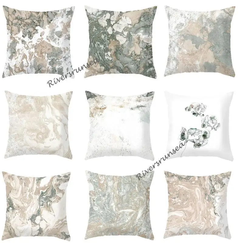 Modern Style Gray Corrugated Marble Cushion Fashion Geometric Printed Abstract Art Plush Pillow For Bedroom Living Room Sofa
Modern Style Gray Corrugated Marble Cushion Fashion Geometric Printed Abstract Art Plush Pillow For Bedroom Living Room Sofa