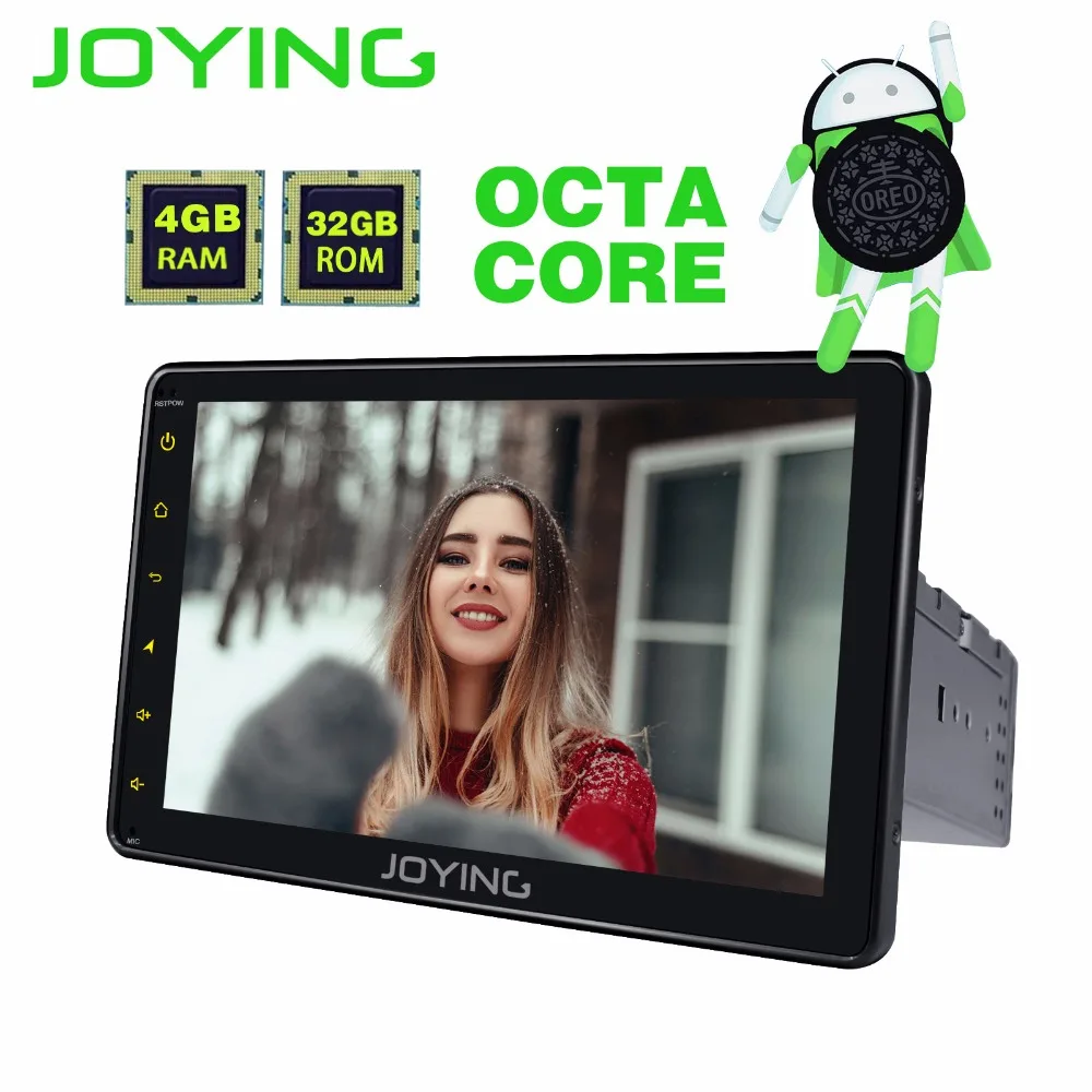 JOYING Android 8.1 car radio single din stereo head unit Octa Core 8"HD Screen Support 4G Network GPS DSP Split Screen SWC audio
JOYING Android 8.1 car radio single din stereo head unit Octa Core 8"HD Screen Support 4G Network GPS DSP Split Screen SWC audio