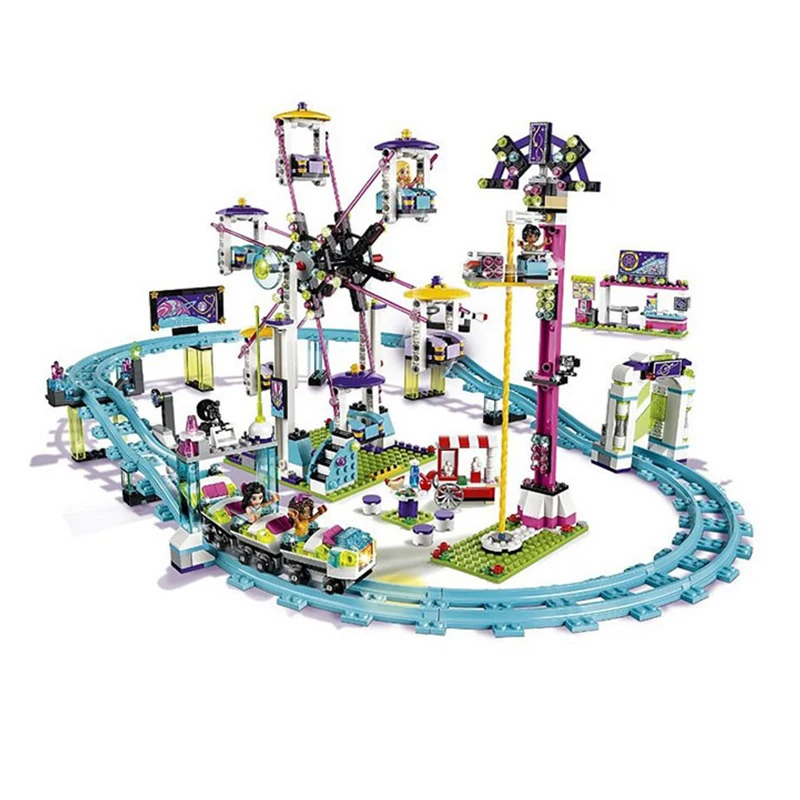 1024Pcs Compatible With Building Block Brick Friends 4113 Amusement Park Roller Coaster Figure Model Building Toys For Children
1024Pcs Compatible With Building Block Brick Friends 4113 Amusement Park Roller Coaster Figure Model Building Toys For Children