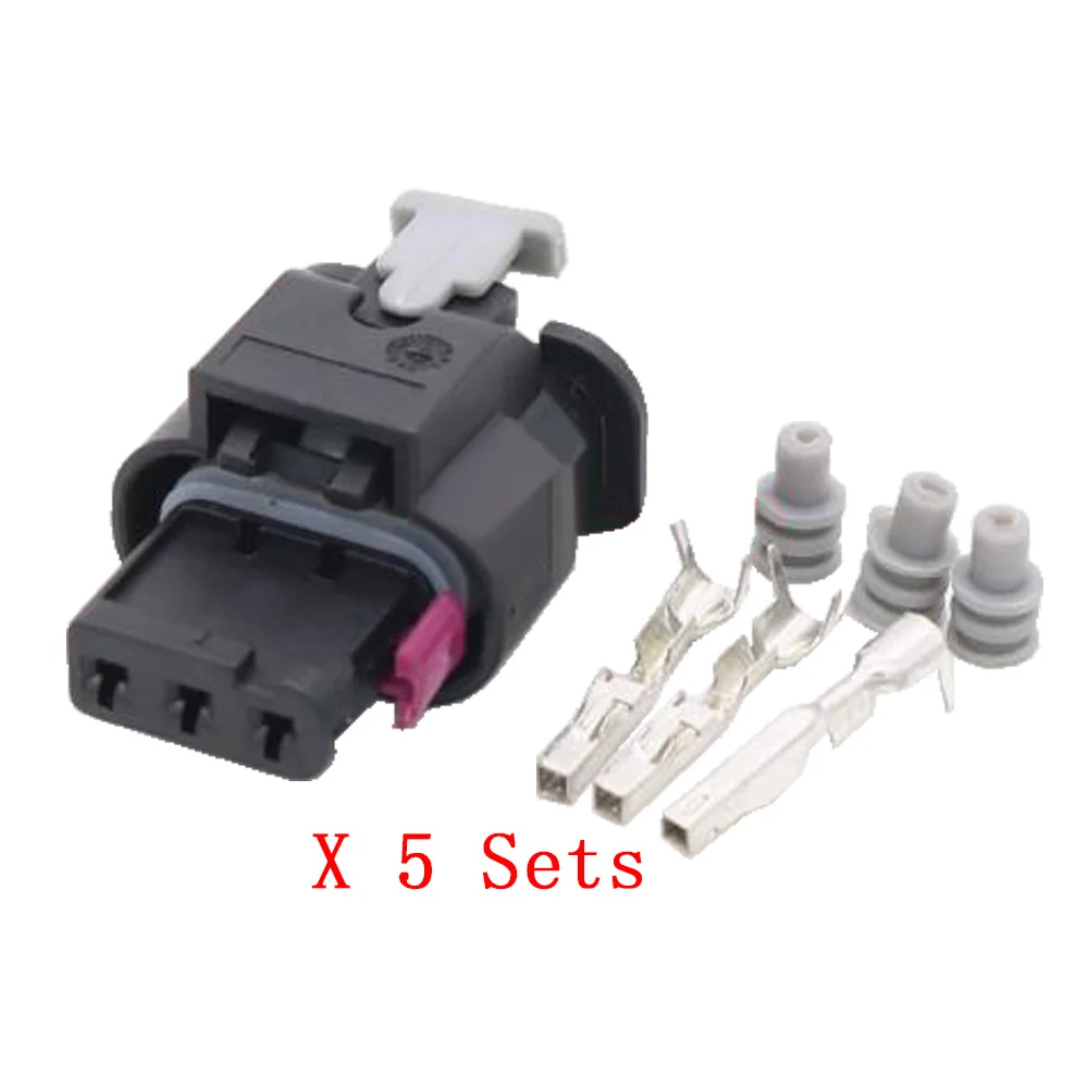 5 PCS Tyco AMP 3 Pin Waterproof Automotive Connectors imported original DJ7032C-1.5-21 Auto Wire Connector With Terminals
5 PCS Tyco AMP 3 Pin Waterproof Automotive Connectors imported original DJ7032C-1.5-21 Auto Wire Connector With Terminals