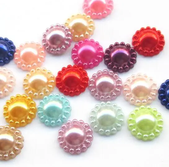 100pcs/pack High Quality 12mm Multi Colors Imitation Pearls Half Round Flatback Flower Beads For Scrapbook DIY Decorat
100pcs/pack High Quality 12mm Multi Colors Imitation Pearls Half Round Flatback Flower Beads For Scrapbook DIY Decorat