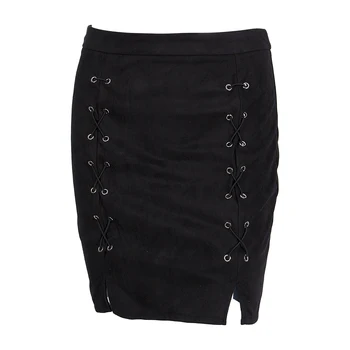 Sexy Fashion Vogue Women Ladies High Waisted Empire Lace Up Pencil Skirt Bodycon Leather Mini Skirt Black Sexy
Sexy Fashion Vogue Women Ladies High Waisted Empire Lace Up Pencil Skirt Bodycon Leather Mini Skirt Black Sexy