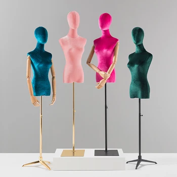 Luxury Colorful Fabric Women Dressmaker Mannequin Fabric Manican Factory Direct Sell
Luxury Colorful Fabric Women Dressmaker Mannequin Fabric Manican Factory Direct Sell