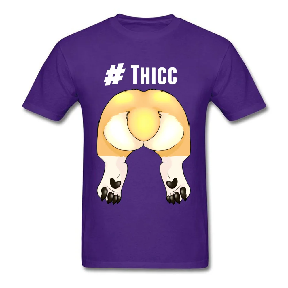 thicc white lettering 1615 Short Sleeve Tops & Tees Round Neck 100% Cotton Man T Shirt Fitness Tight T Shirt Funky thicc white lettering 1615 purple