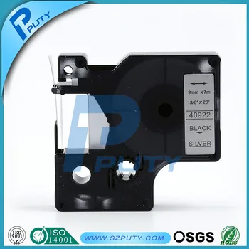 compatible Black on Silver 40922 9mm label tapes for dymo label printers
compatible Black on Silver 40922 9mm label tapes for dymo label printers