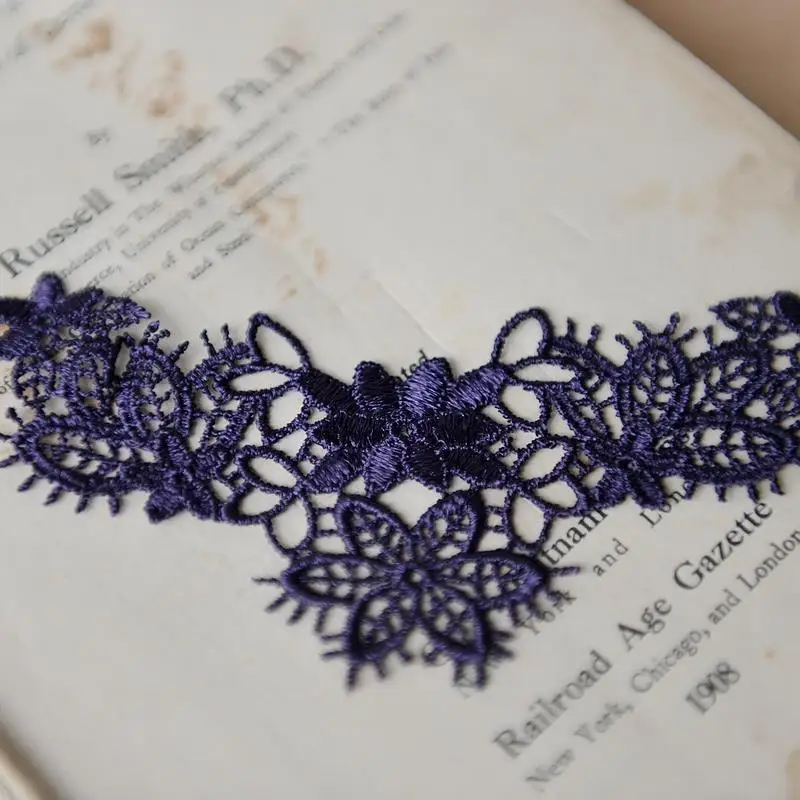 Exports of refined water-soluble Lei Sibu purple stickers DIY handmade accessories
Exports of refined water-soluble Lei Sibu purple stickers DIY handmade accessories