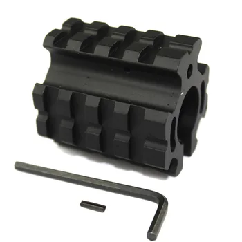 Tactical 20mm rail mount Barrel Mount Low Profile Quad-rail Gas Block for 0.75 inch Barrel Ar 15
Tactical 20mm rail mount Barrel Mount Low Profile Quad-rail Gas Block for 0.75 inch Barrel Ar 15