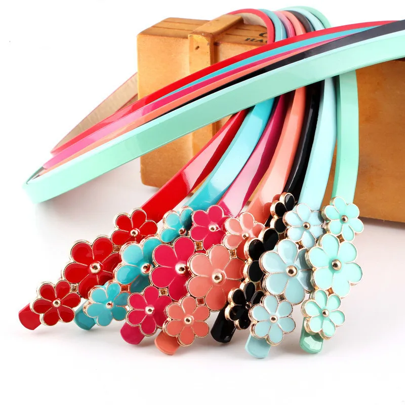 New Design Belts Thin Adjust Belt PU Leather Dress Cummerbunds Students Women Waistbands Red Flower Buckle Square Gifts
New Design Belts Thin Adjust Belt PU Leather Dress Cummerbunds Students Women Waistbands Red Flower Buckle Square Gifts