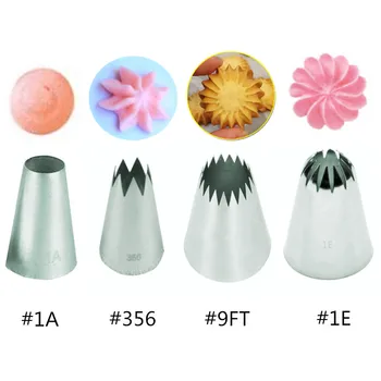 4Pcs/set Stainless Steel Cake Baking Decorating Tips Set Big Cream Icing Piping Nozzles Bakeware Pastry Tools
4Pcs/set Stainless Steel Cake Baking Decorating Tips Set Big Cream Icing Piping Nozzles Bakeware Pastry Tools