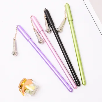 40pcs/lot 0.5mm black ink Creative fashion microphone pendant style gel pen school teacher office unisex pen signing pen
40pcs/lot 0.5mm black ink Creative fashion microphone pendant style gel pen school teacher office unisex pen signing pen