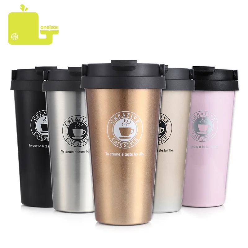 Oneisall Coffee Mug Thermos Stainless Steel tumbler Bottle Water Flask 500ML Thermal Mug Portable Insulated Bottle Drinking Cup
Oneisall Coffee Mug Thermos Stainless Steel tumbler Bottle Water Flask 500ML Thermal Mug Portable Insulated Bottle Drinking Cup