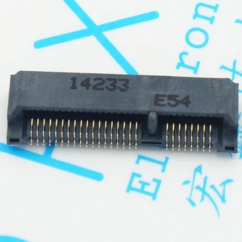 MINI PCIE original msata socket connector slot booth 52 p connector