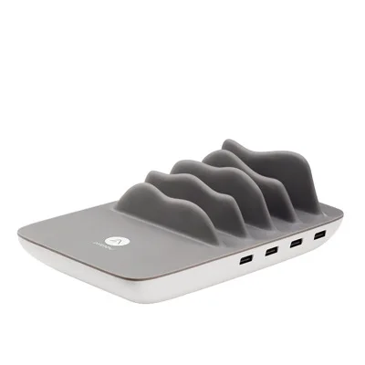 Multi-port USB Charging Station Dock With Stand For iPhone Xiaomi