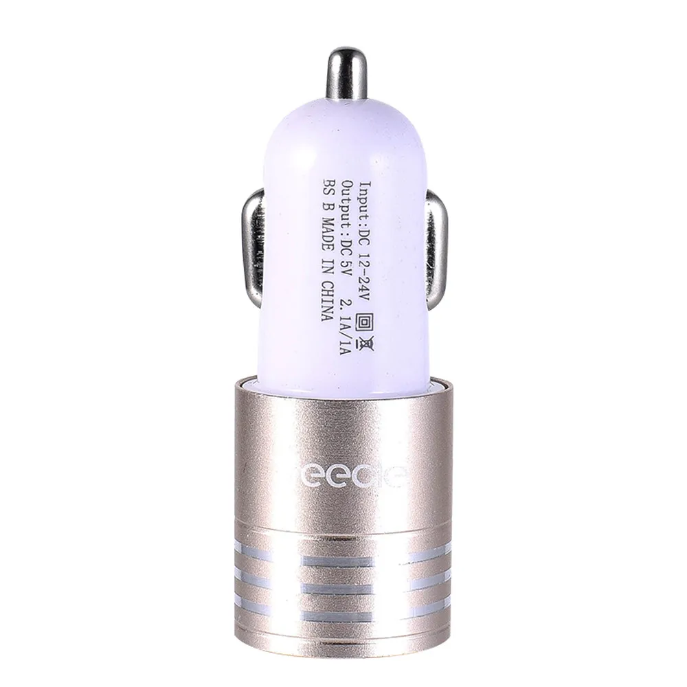 for VEECLE Dual 2.1A USB Intelligent Compatible Charging Protection Metal Charger b6
for VEECLE Dual 2.1A USB Intelligent Compatible Charging Protection Metal Charger b6