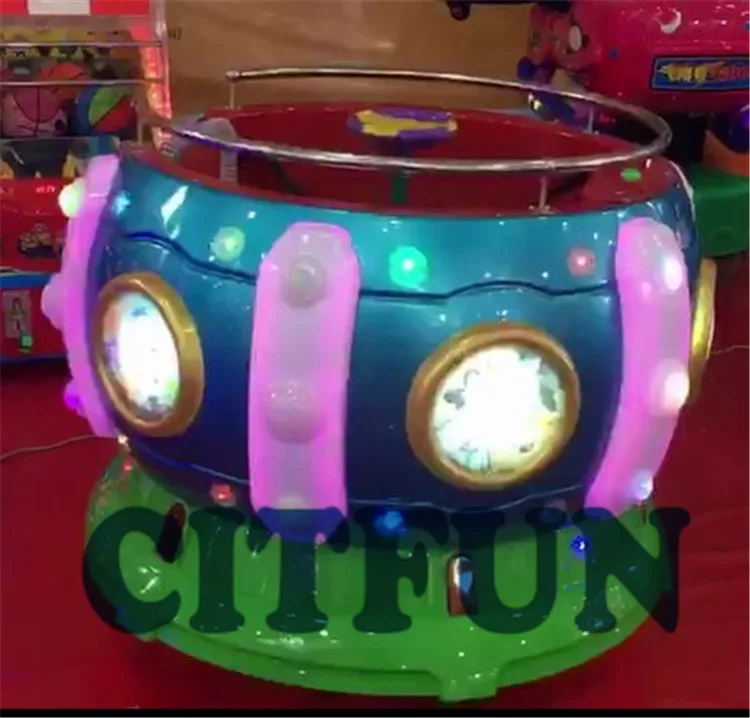 Luxury Style Space Chair Coin Operated Rotating Kiddie Ride Token Amusement Swing Machine CIT-KR017C
Luxury Style Space Chair Coin Operated Rotating Kiddie Ride Token Amusement Swing Machine CIT-KR017C