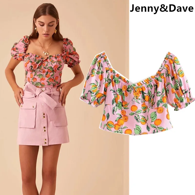 Jenny&Dave blusas mujer de moda 2019 print fruist citrus short square collar elastic kimono blouse womens tops and blouses 0403
Jenny&Dave blusas mujer de moda 2019 print fruist citrus short square collar elastic kimono blouse womens tops and blouses 0403