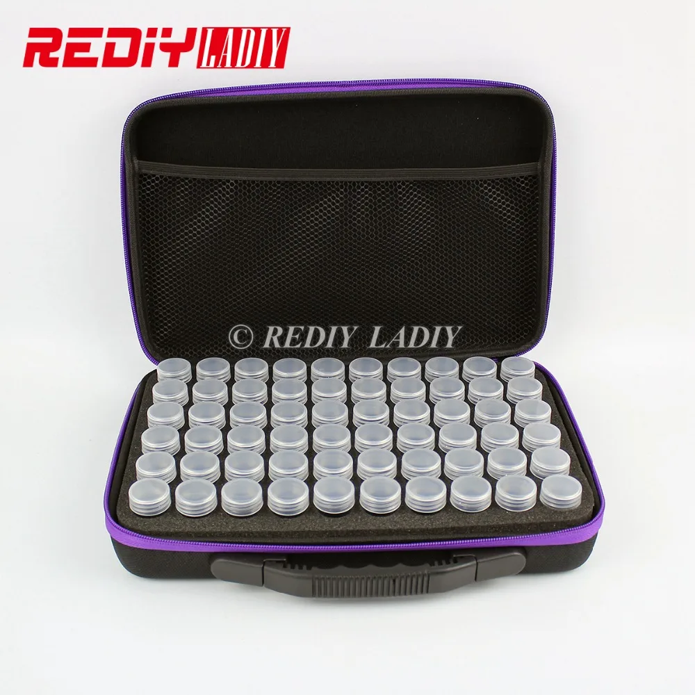 HOT 60 Bottles Diamond Painting Tool Mosaic Beads Container Storage Box Carry Case Holder Hand Bag Zipper EVA Shockproof Durable
HOT 60 Bottles Diamond Painting Tool Mosaic Beads Container Storage Box Carry Case Holder Hand Bag Zipper EVA Shockproof Durable