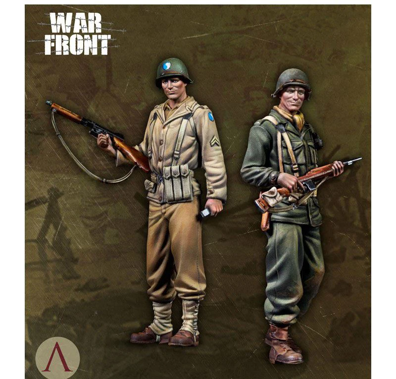 Unpainted Kit 1/35 stand soldier US Army include 2 figure Historical Resin kit miniature model
Unpainted Kit 1/35 stand soldier US Army include 2 figure Historical Resin kit miniature model