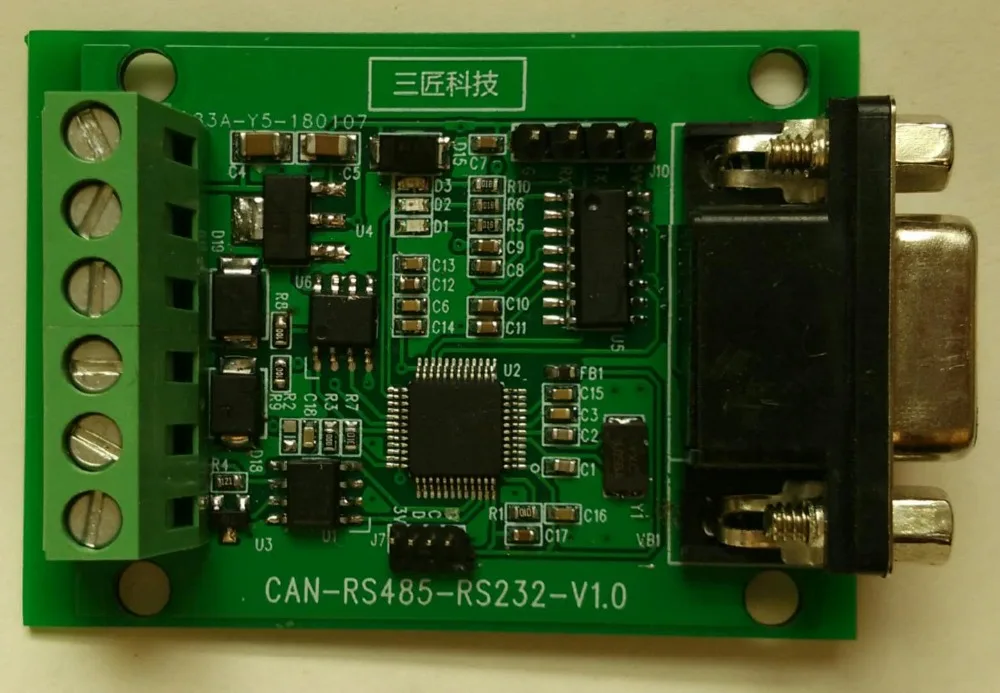 DIY Can 232 485 universal adapter board USB serial string can protocol DIY stm32 bus debugging tool
DIY Can 232 485 universal adapter board USB serial string can protocol DIY stm32 bus debugging tool