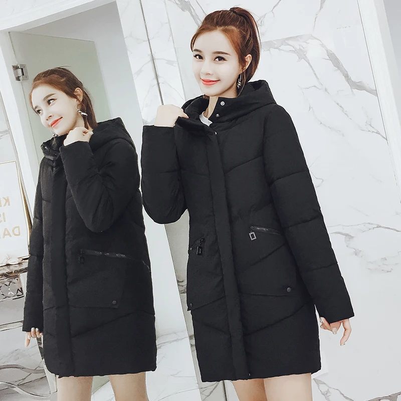 2019 New Long Parkas Female Women Winter Coat Thick Warm Cotton Hooded Jacket Womens Outerwear Parkas for Women Winter Outwear
2019 New Long Parkas Female Women Winter Coat Thick Warm Cotton Hooded Jacket Womens Outerwear Parkas for Women Winter Outwear