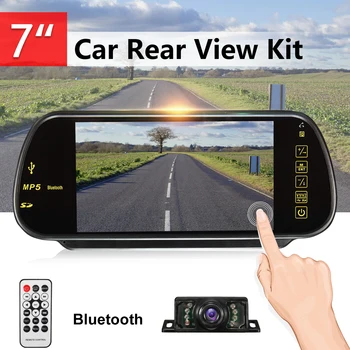 7 Inch TFT LCD Touch Screen bluetooth Car MP5 Player FM Transmitter Reversing Backup Camera Car Rear View Parking Mirror Monitor
7 Inch TFT LCD Touch Screen bluetooth Car MP5 Player FM Transmitter Reversing Backup Camera Car Rear View Parking Mirror Monitor