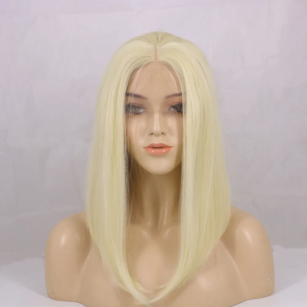 Charisma 14 Inch Bob Blonde 613 Synthetic Short Hair Lace Front Wigs Glueless For Women Natural Hairline 150% Density
Charisma 14 Inch Bob Blonde 613 Synthetic Short Hair Lace Front Wigs Glueless For Women Natural Hairline 150% Density