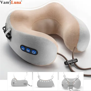 Memory Cotton u-Shaped Neck Pillow For Smart Massage Travel Nap With Vibration Massage
Memory Cotton u-Shaped Neck Pillow For Smart Massage Travel Nap With Vibration Massage