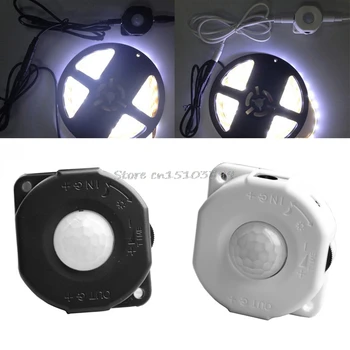 New DC 12V 24V 6A Automatic Infrared PIR Motion Sensor Switch For LED light Lamp Black/White Drop Ship
New DC 12V 24V 6A Automatic Infrared PIR Motion Sensor Switch For LED light Lamp Black/White Drop Ship