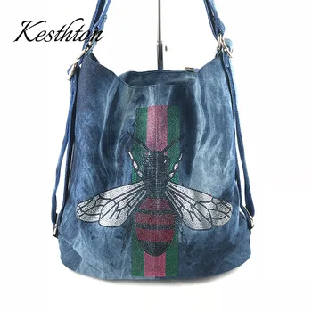 Kesthton Multifunctional women handbags jeans soft ladies messenger bags hobos animal printing tote bags for female shoulder bag
Kesthton Multifunctional women handbags jeans soft ladies messenger bags hobos animal printing tote bags for female shoulder bag