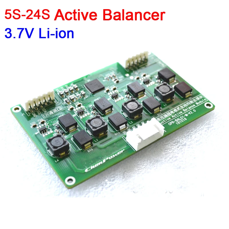 5S -24S 3.7V Li-ion inductive Battery Active Equalizer Balance Board Lithium protection Balancer 7S 8S 10S 12S 13S 14S 16S 20S
5S -24S 3.7V Li-ion inductive Battery Active Equalizer Balance Board Lithium protection Balancer 7S 8S 10S 12S 13S 14S 16S 20S