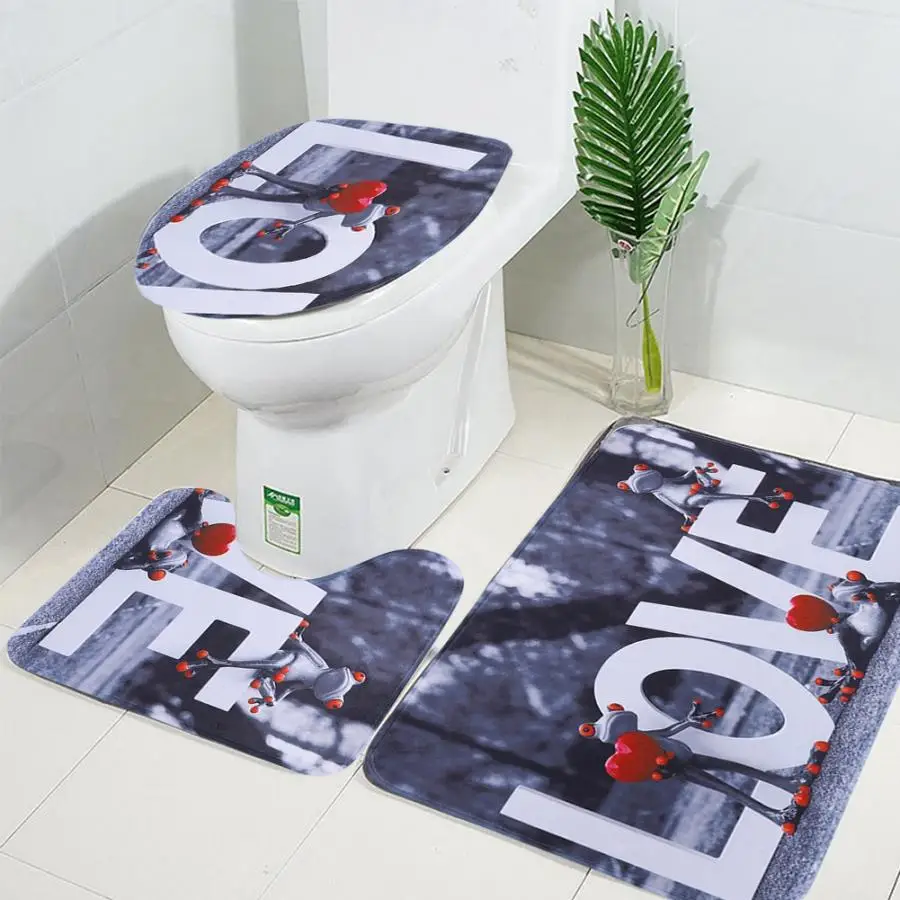 3Pcs Prints Pattern Bathroom Non-Slip Shower Mats Pad U-shape Toilet Seat Mat Home Bedroom Decor Bathroom Accessories
3Pcs Prints Pattern Bathroom Non-Slip Shower Mats Pad U-shape Toilet Seat Mat Home Bedroom Decor Bathroom Accessories