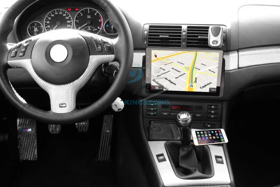 Sale 9" Android 9.0 Bluetooth GPS Navi for BMW 3ER E46 M3 Rover 75 MG ZT With USB OBD DAB+Autoradio 4G DVB-T2 2
