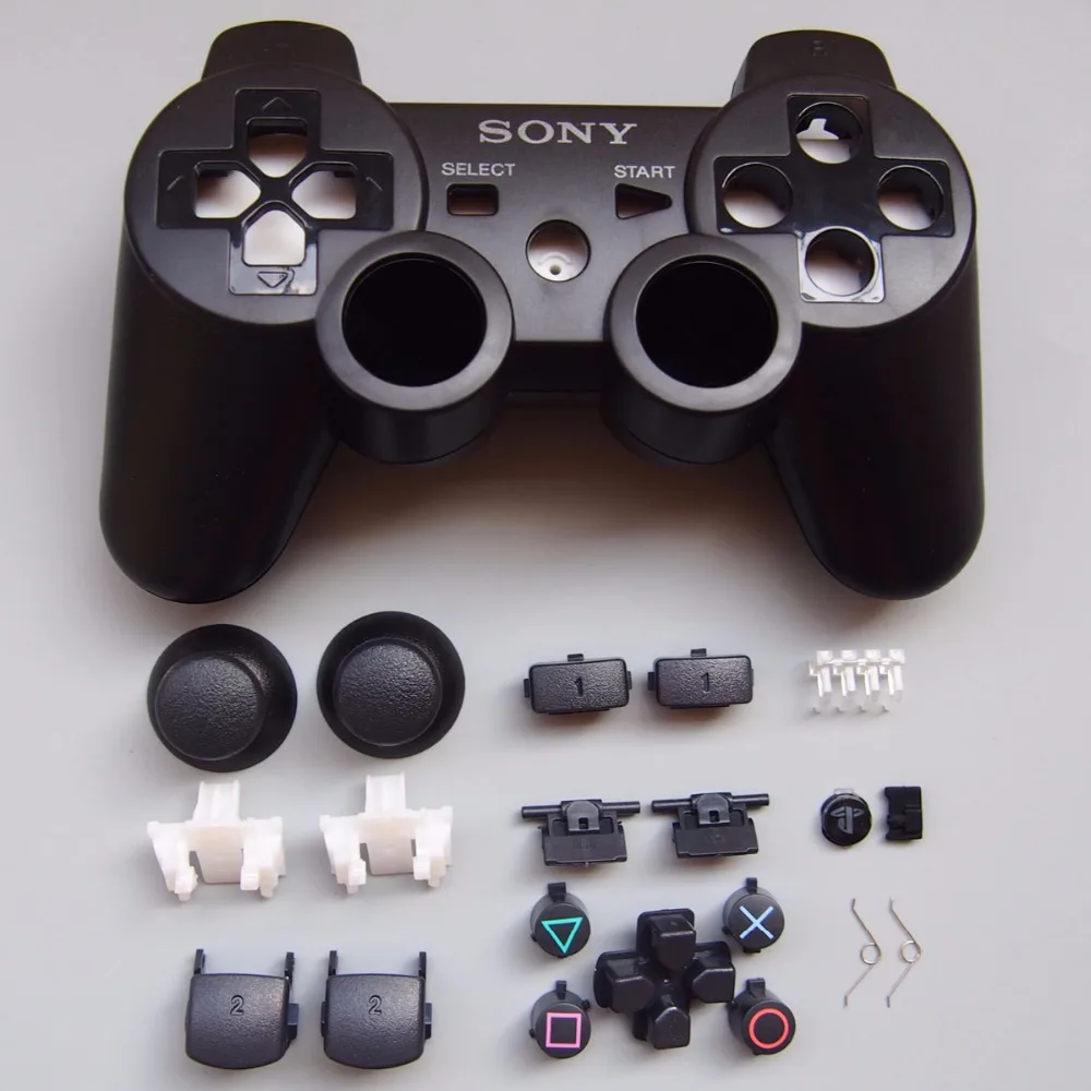 10set/lot Repair Parts game console Housing Case Shell with Full Buttons Accesories kits for PS3 Controller
10set/lot Repair Parts game console Housing Case Shell with Full Buttons Accesories kits for PS3 Controller