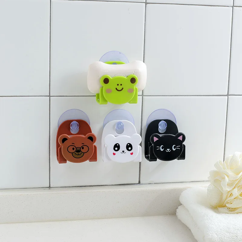 1Pc Cartoon Animal Plastic Bathroom Suction Cup Soap Box Soap Dish Suction Holder Storage Basket Kitchen Rack Bathroom Accessori
1Pc Cartoon Animal Plastic Bathroom Suction Cup Soap Box Soap Dish Suction Holder Storage Basket Kitchen Rack Bathroom Accessori