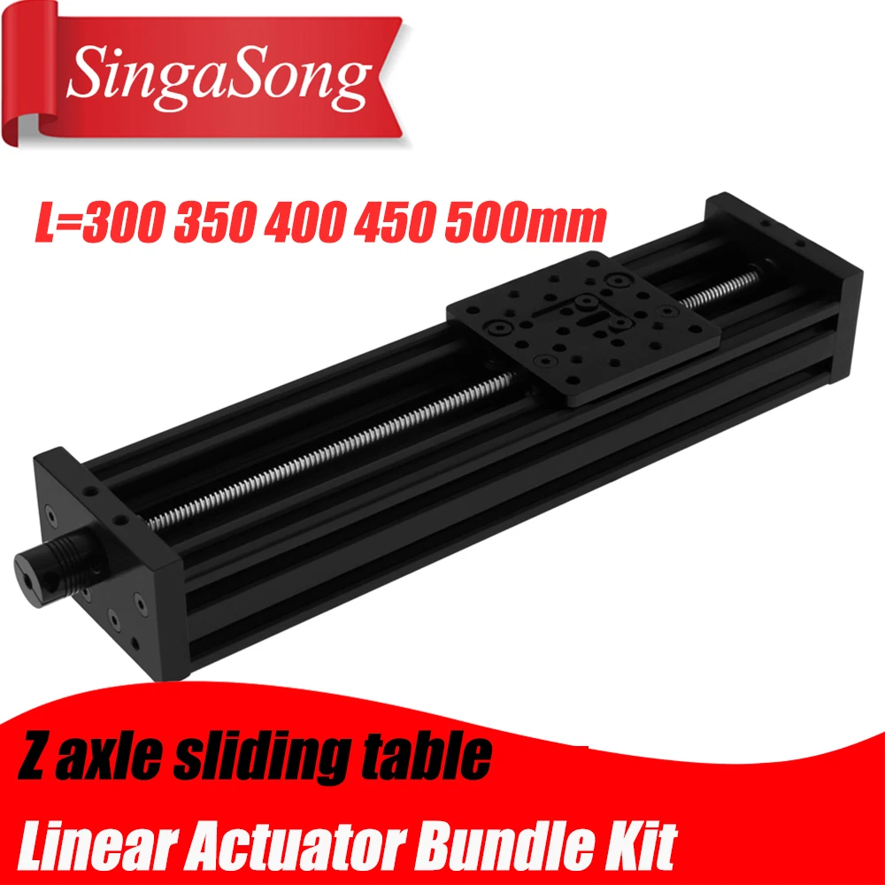 3d Printer Openbuilds Z-axis Lead Screw T8 Z Axis Diy C-beam CNC Sliding Table 300mm 400mm 500mm Linear Actuator Bundle Kit
3d Printer Openbuilds Z-axis Lead Screw T8 Z Axis Diy C-beam CNC Sliding Table 300mm 400mm 500mm Linear Actuator Bundle Kit