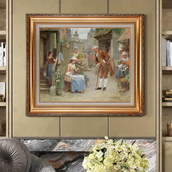 Frameless HandPainted Europe Figure Oil Painting On Canvas Wall Art For Living Room Decoration Painting
Frameless HandPainted Europe Figure Oil Painting On Canvas Wall Art For Living Room Decoration Painting