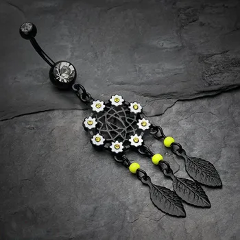 10pcs/lot Colorful Crystal 4 Styles Dangle Stainless Steel Dream Catcher Belly Button Ring navel piercing jewelry wholesale
10pcs/lot Colorful Crystal 4 Styles Dangle Stainless Steel Dream Catcher Belly Button Ring navel piercing jewelry wholesale