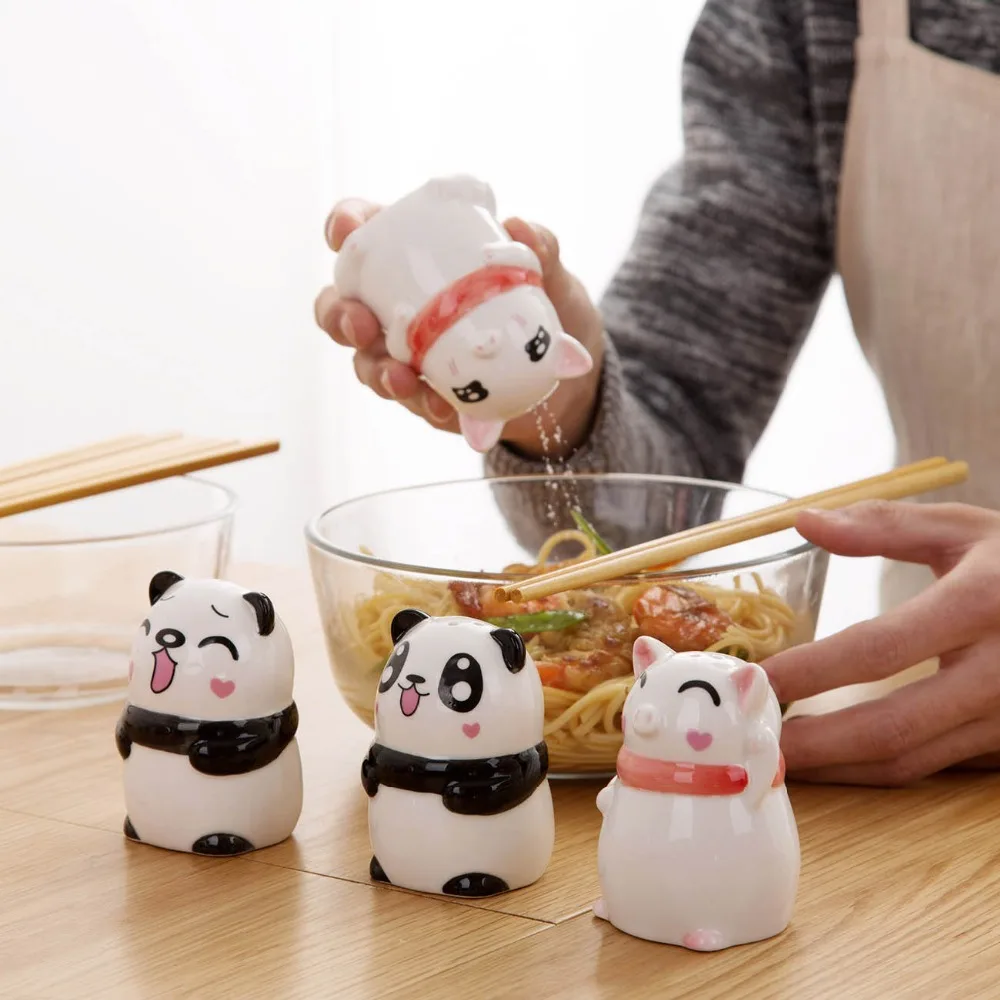 OTHERHOUSE Ceramic Spice Jar Can Seasoning Bottle Salt And Pepper Shakers Spice Container Pot BBQ Condiment Kitchen Cruet
OTHERHOUSE Ceramic Spice Jar Can Seasoning Bottle Salt And Pepper Shakers Spice Container Pot BBQ Condiment Kitchen Cruet