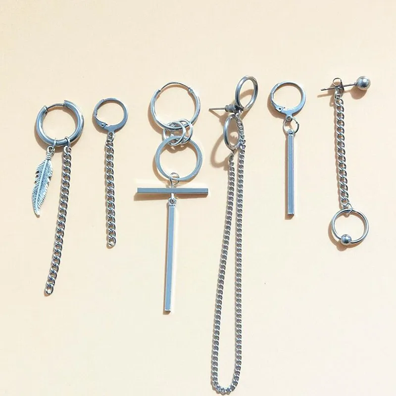 6pcs/set V Earrings DNA Korean Earrings Long Men Bangtan Boy V DNA Stud Earring For Women Men BTSARMY Album Accessories Kpop
6pcs/set V Earrings DNA Korean Earrings Long Men Bangtan Boy V DNA Stud Earring For Women Men BTSARMY Album Accessories Kpop