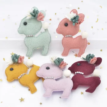 7CM Plush Fabric Rhinestone Flower Stick-on Kawaii Deer Appliqued for Clothes Hats Bags Socks Crafts Sewing Supplies Decor S64
7CM Plush Fabric Rhinestone Flower Stick-on Kawaii Deer Appliqued for Clothes Hats Bags Socks Crafts Sewing Supplies Decor S64