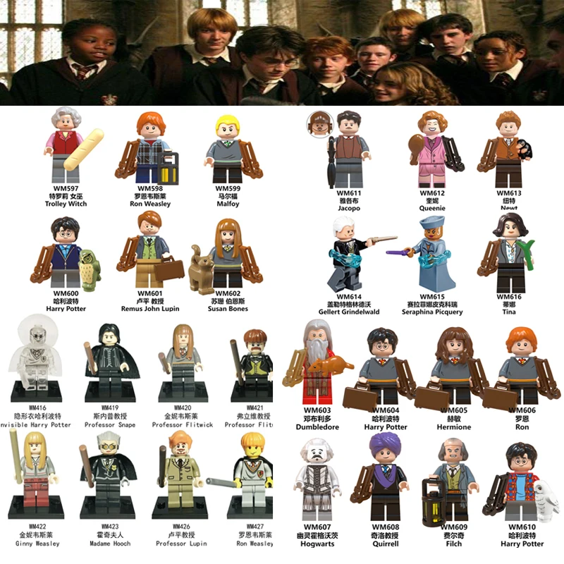 Harry Magic Series Figuress Series Action Figures Magical Thestral Fantastic Beasts Set Building Blocks Toys For Children
Harry Magic Series Figuress Series Action Figures Magical Thestral Fantastic Beasts Set Building Blocks Toys For Children