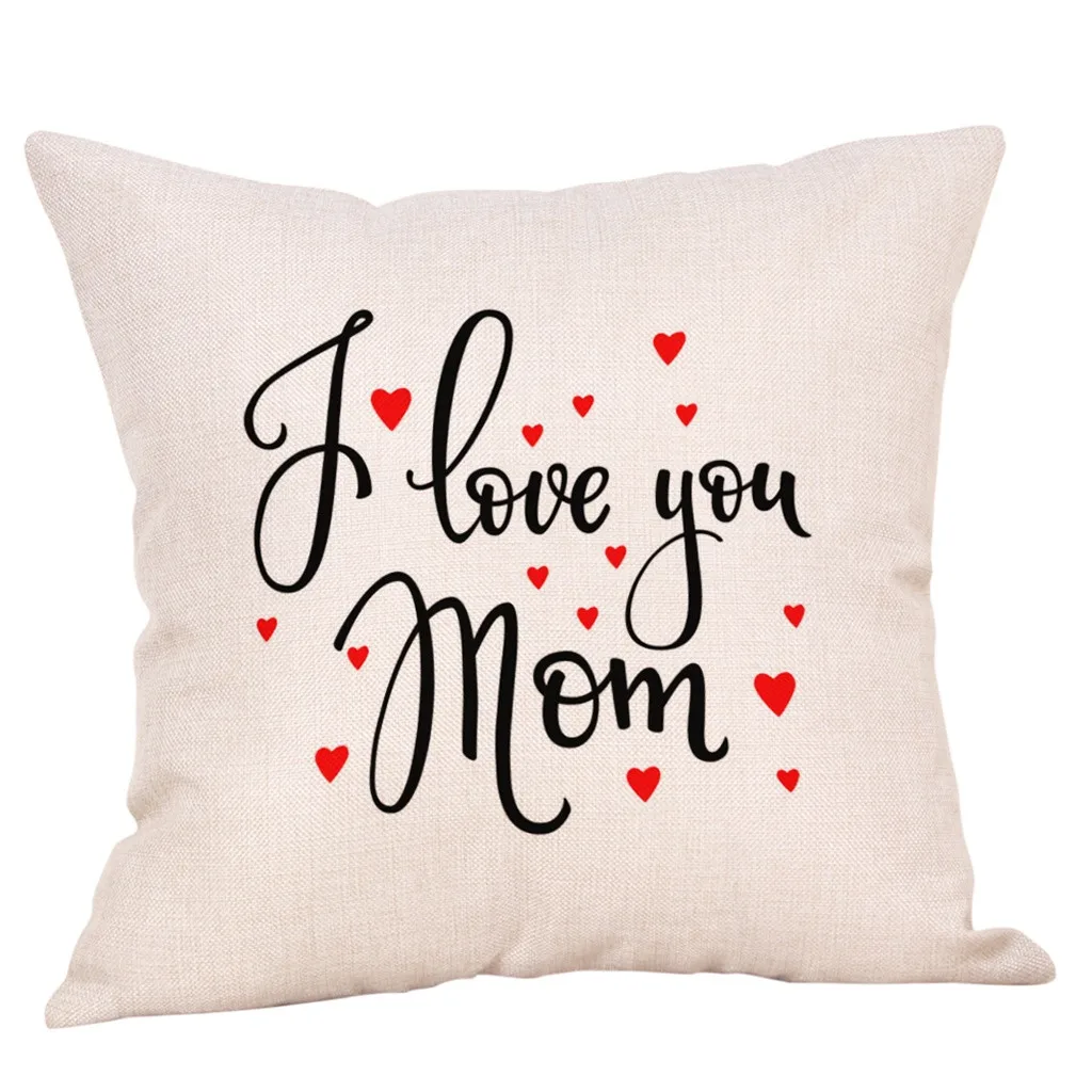 Gajjar I Love My Mother Linen Pillow Case Happy Mother's Day Sofa Cushion Cover Print Pattern Square Decorative Pillow Cover327W
Gajjar I Love My Mother Linen Pillow Case Happy Mother's Day Sofa Cushion Cover Print Pattern Square Decorative Pillow Cover327W