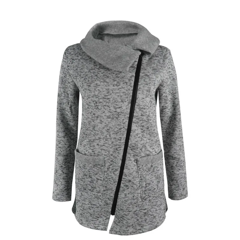 Autumn Hot Design Women's Clothing Long Loose Casual Hoodies Oblique Zipper Jacket Coat Slim Warm Hooded Sweatshirts Plus Size
Autumn Hot Design Women's Clothing Long Loose Casual Hoodies Oblique Zipper Jacket Coat Slim Warm Hooded Sweatshirts Plus Size