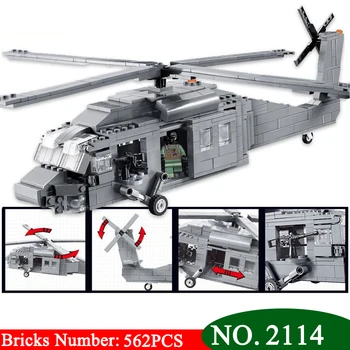 Decool 2114 UH-60 Black Hawk Commandos Helicopter Sheng Yuan Building Block Kids DIY Bricks Toys for Children
Decool 2114 UH-60 Black Hawk Commandos Helicopter Sheng Yuan Building Block Kids DIY Bricks Toys for Children