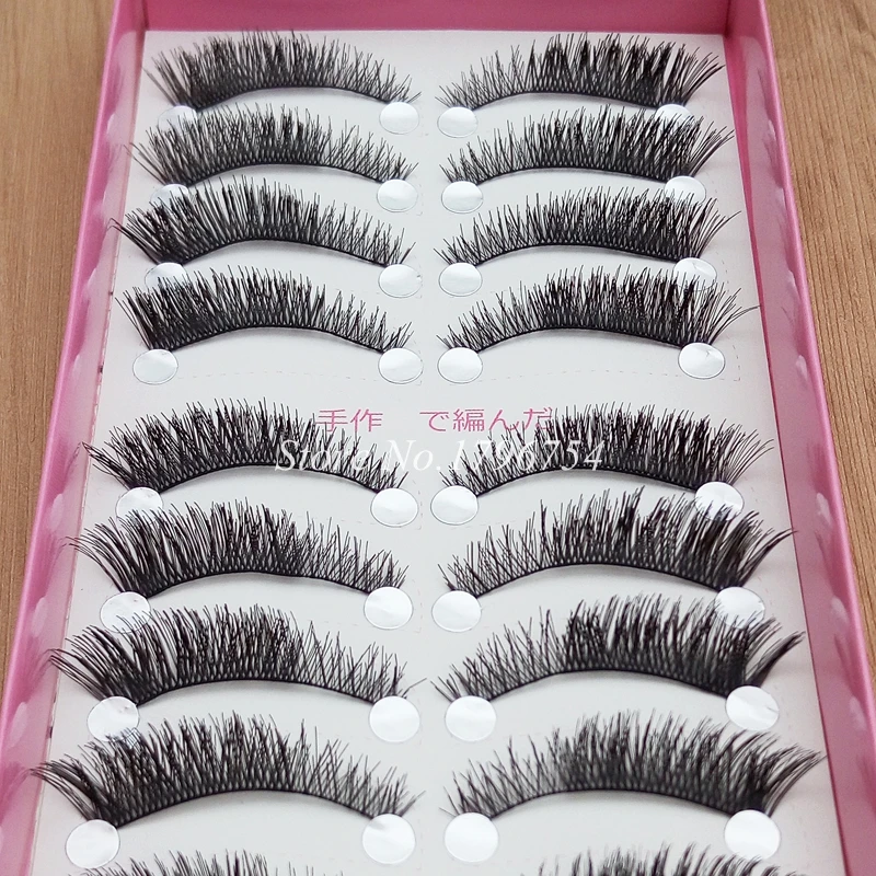 YOKPN Cross Lashes Makeup Natural Cotton Stems Thick False Eyelashes Short Thick Tapered Fake Eyelashes
YOKPN Cross Lashes Makeup Natural Cotton Stems Thick False Eyelashes Short Thick Tapered Fake Eyelashes